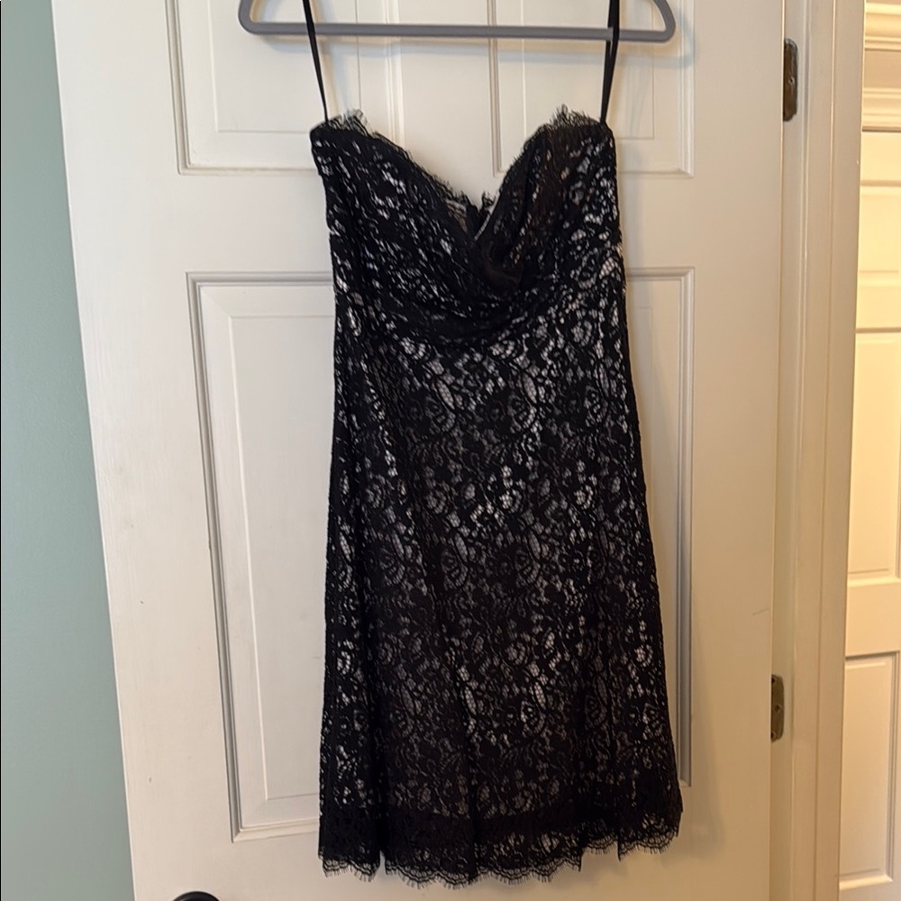 Elegant Black Lace Dress